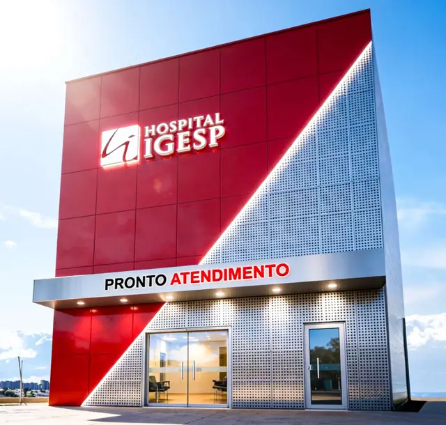 Fachada da unidade IGESP Cubatão