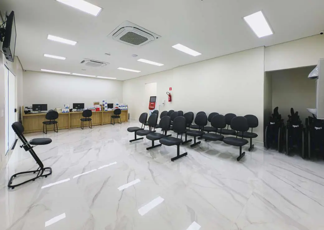 Recepção do Hospital IGESP Guarujá